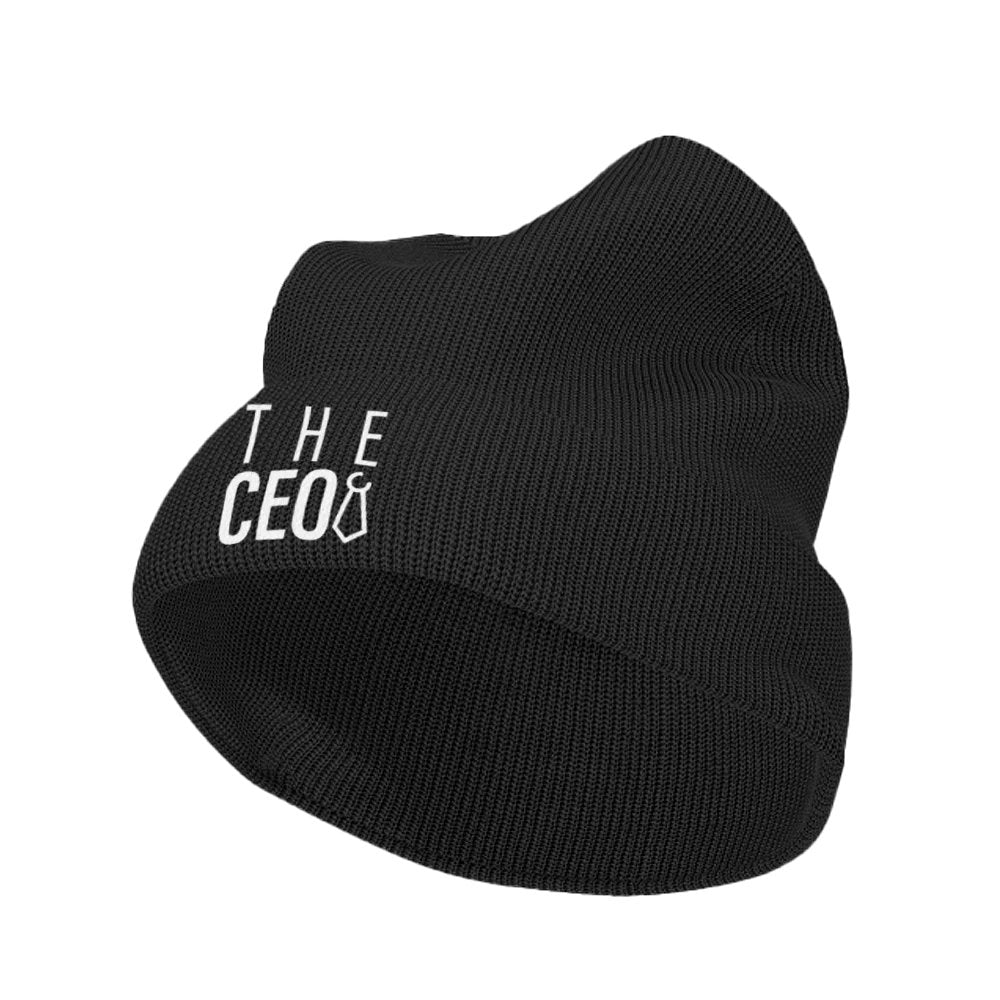THE CEO Embroidered Beanie Hat