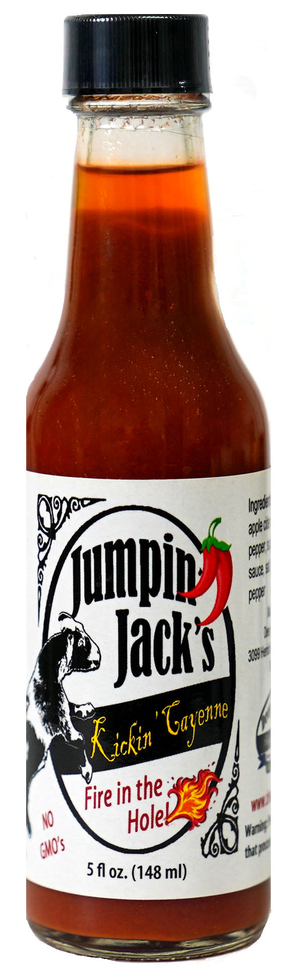 Jumpin' Jack's Kickin' Cayenne Hot Sauce