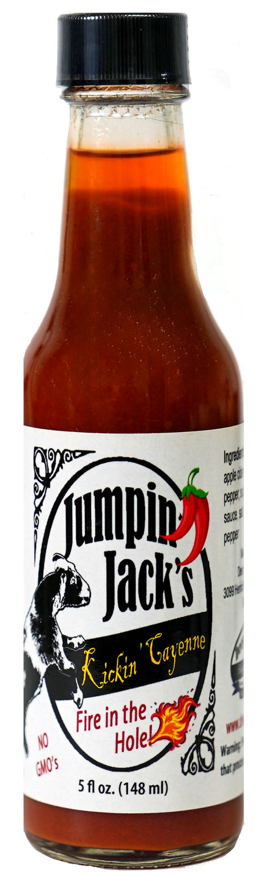 Jumpin' Jack's Kickin' Cayenne Hot Sauce