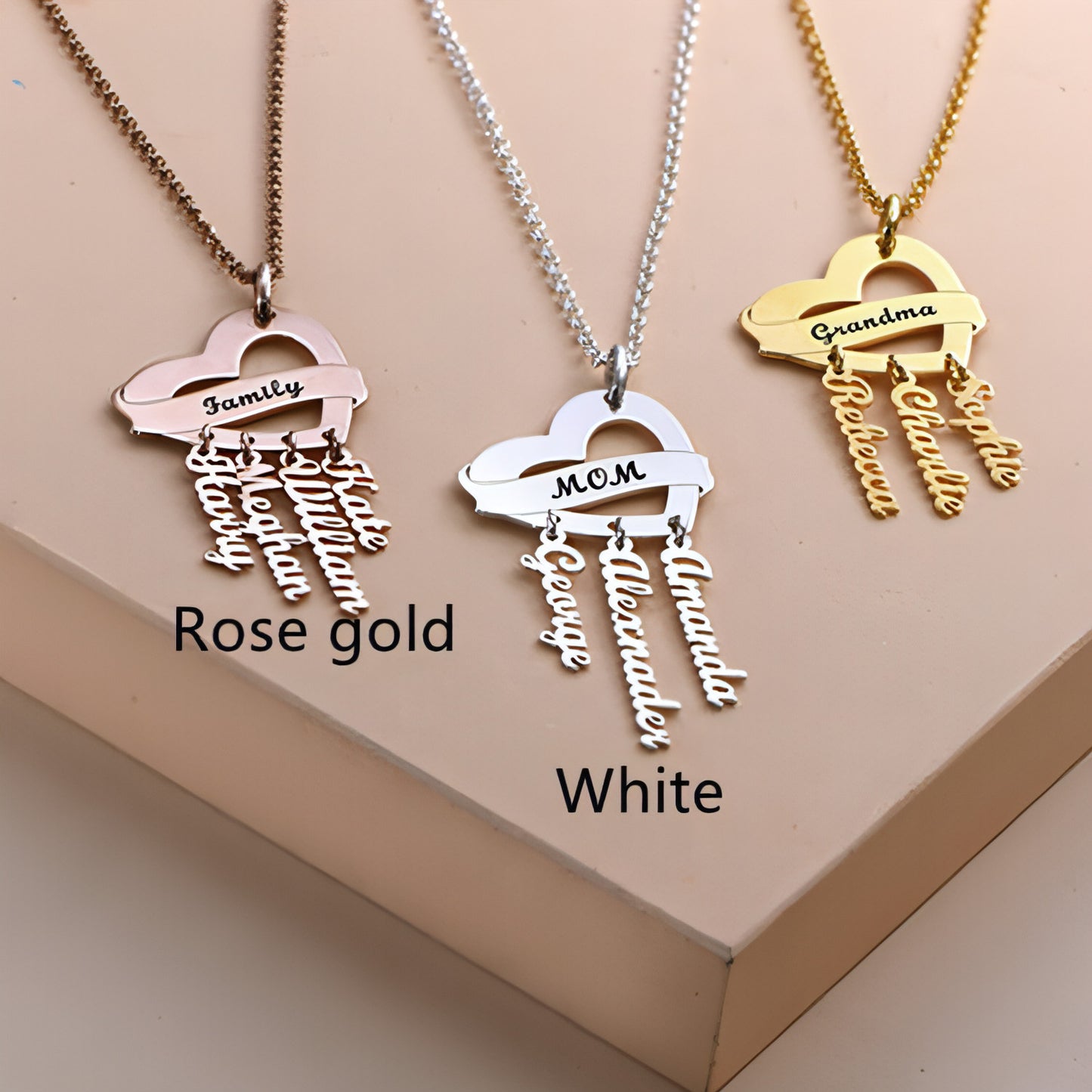 💎 Personalized Letter Necklace – Crafted Just for You