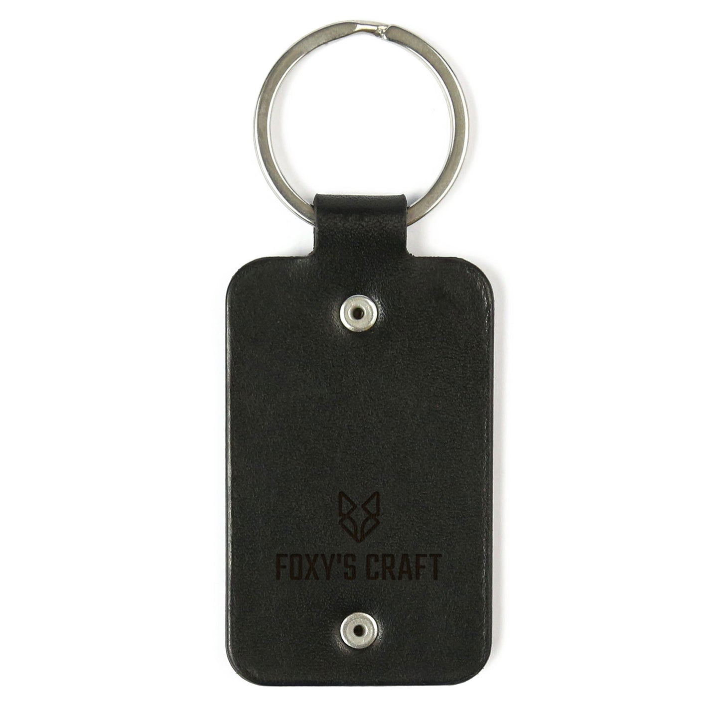 Leather keychain – Your speed doesn’t matter, forward is forward