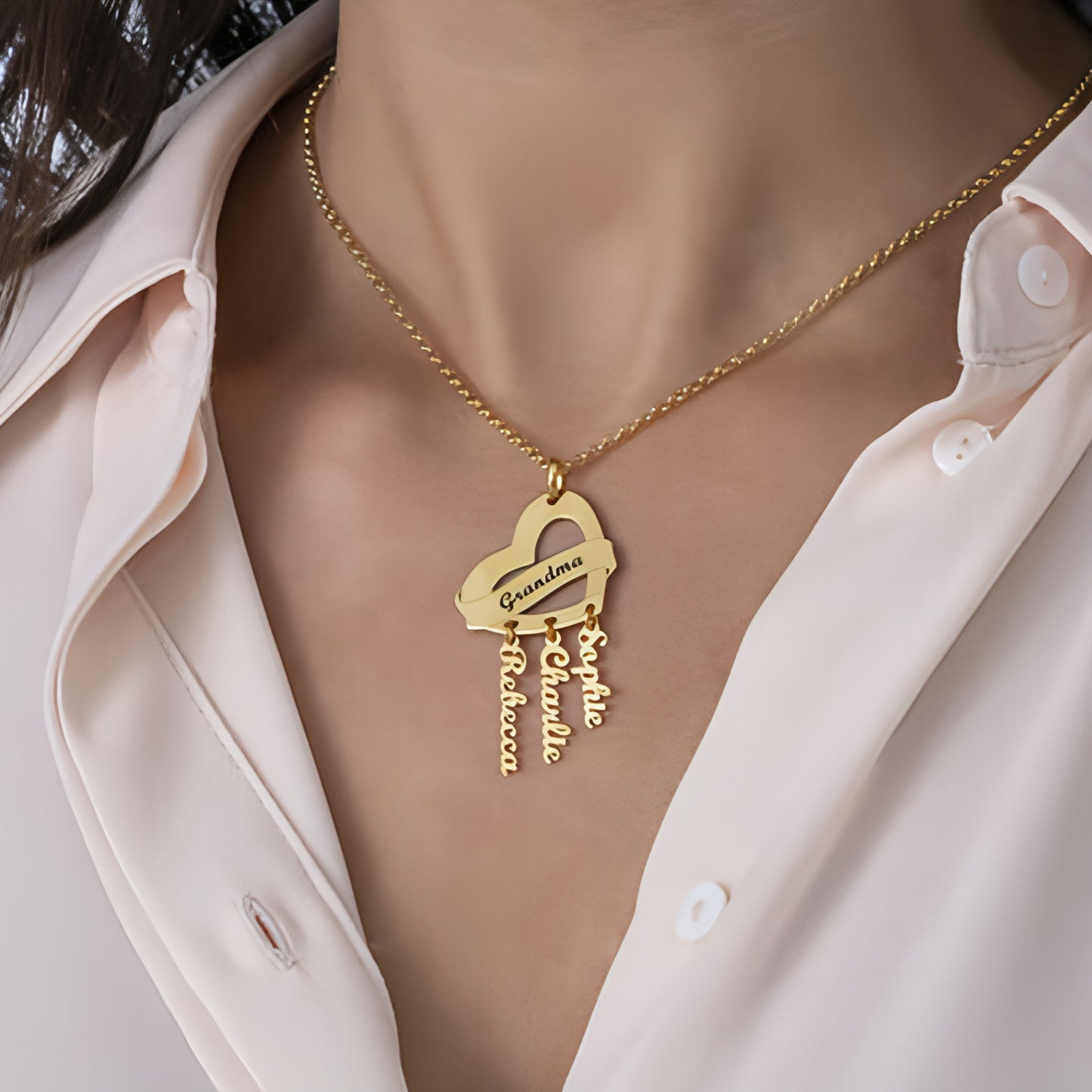 💎 Personalized Letter Necklace – Crafted Just for You