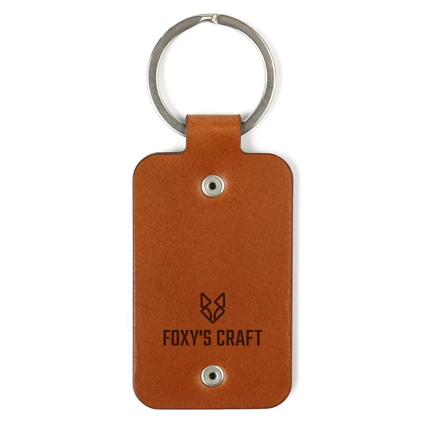 Leather keychain – Your speed doesn’t matter, forward is forward