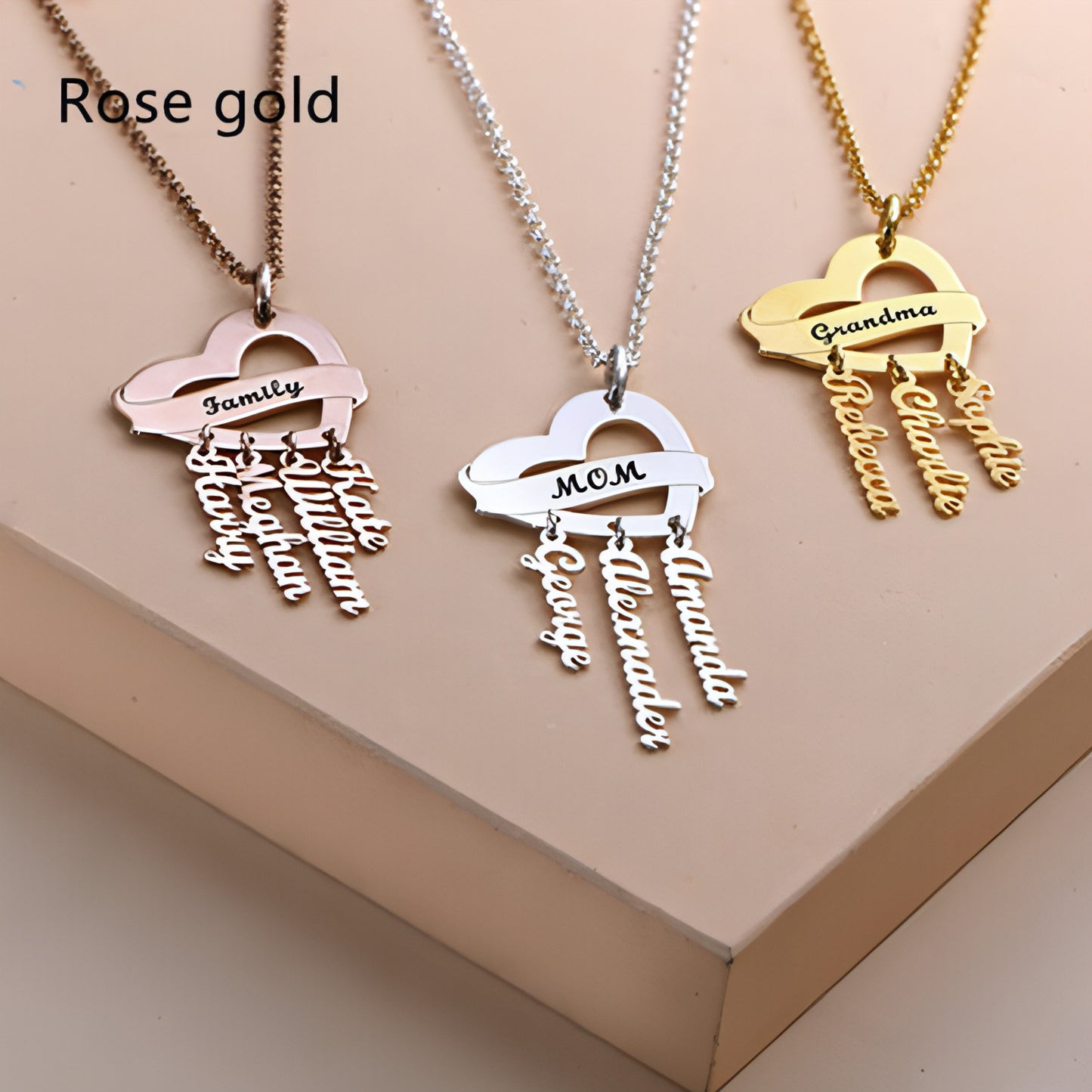 💎 Personalized Letter Necklace – Crafted Just for You