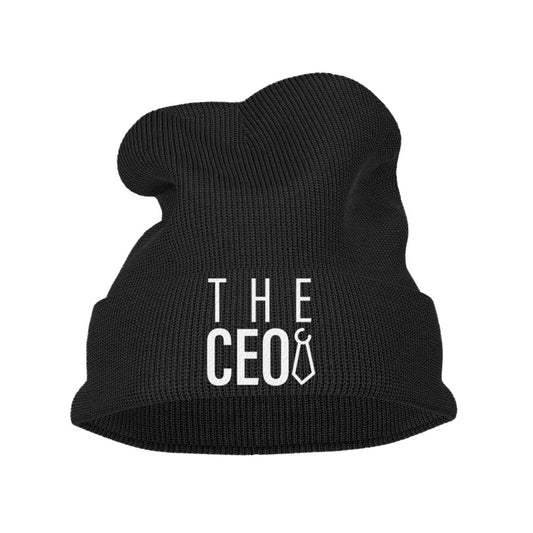 THE CEO Embroidered Beanie Hat